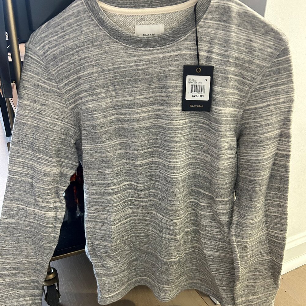 Billy Reid Terry Knit Crew NWT